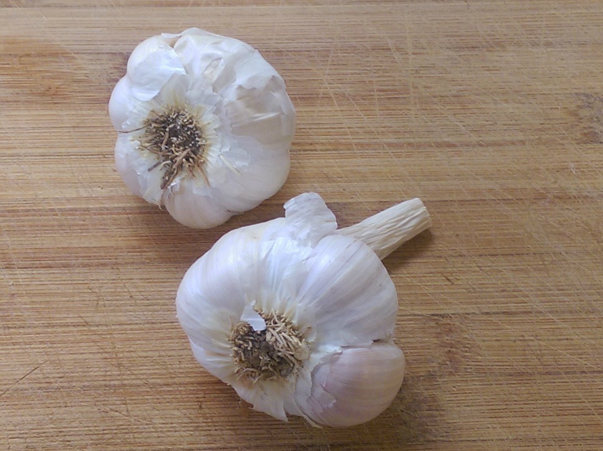 Peeling Garlic